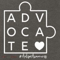 Advocate Autism Awareness Advocate Autism Support Accept Adapt Cotton Canvas Backpack