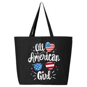 All American American Flag 4th Of July Patriotic Great Gift 25L Jumbo Tote