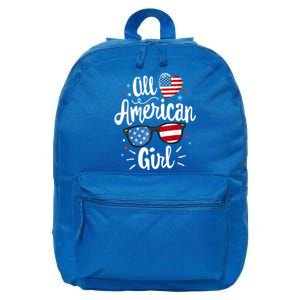 All American American Flag 4th Of July Patriotic Great Gift 16 in Basic Backpack