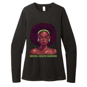 Afro African American Black Tal Health Warrior Gift Womens CVC Long Sleeve Shirt