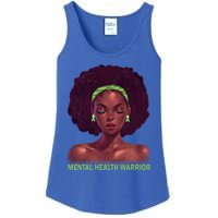 Afro African American Black Tal Health Warrior Gift Ladies Essential Tank