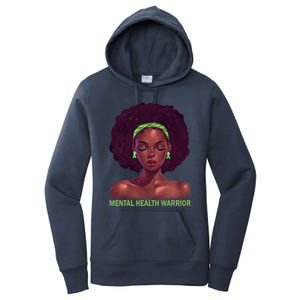 Afro African American Black Tal Health Warrior Gift Women's Pullover Hoodie