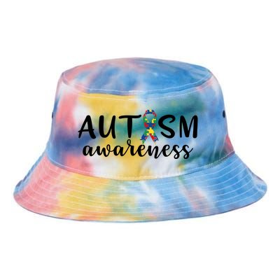 Autism Awareness Tie Dye Newport Bucket Hat