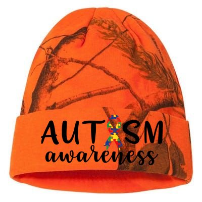 Autism Awareness Kati Licensed 12" Camo Beanie