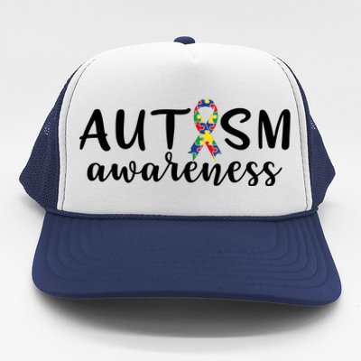 Autism Awareness Trucker Hat