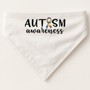 Autism Awareness USA-Made Doggie Bandana