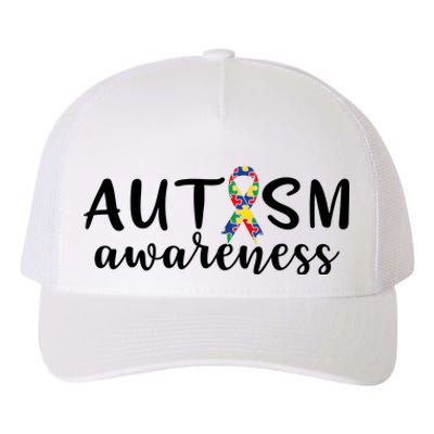 Autism Awareness Yupoong Adult 5-Panel Trucker Hat