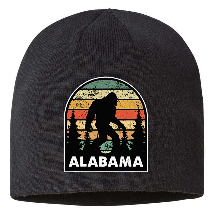 Alabama And A Bigfoot Or A Sasquatch Sustainable Beanie