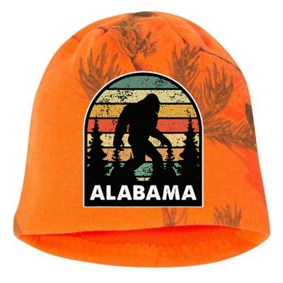 Alabama And A Bigfoot Or A Sasquatch Kati - Camo Knit Beanie