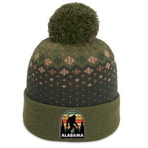 Alabama And A Bigfoot Or A Sasquatch The Baniff Cuffed Pom Beanie