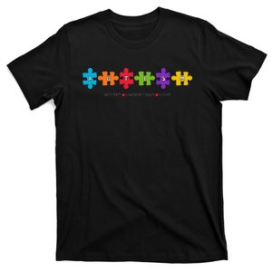 Autism Awareness Accept Understand Love Autistic T-Shirt