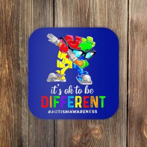 Autism Awareness Acceptance Wo Kid Its Ok To Be Different Coaster