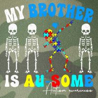 Autism Awareness Autism Squad Support Awesome  Legacy Tie Dye Trucker Hat