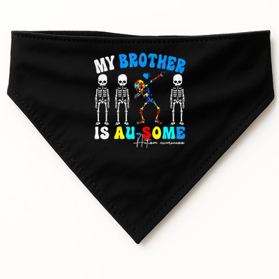 Autism Awareness Autism Squad Support Awesome  USA-Made Doggie Bandana