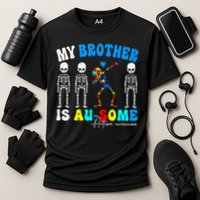 Autism Awareness Autism Squad Support Awesome  Cooling Performance Crew T-Shirt