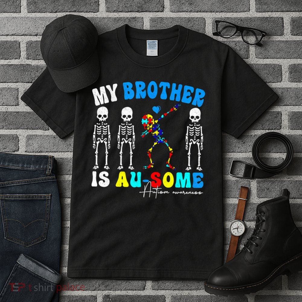 Autism Awareness Autism Squad Support Awesome  Tall T-Shirt