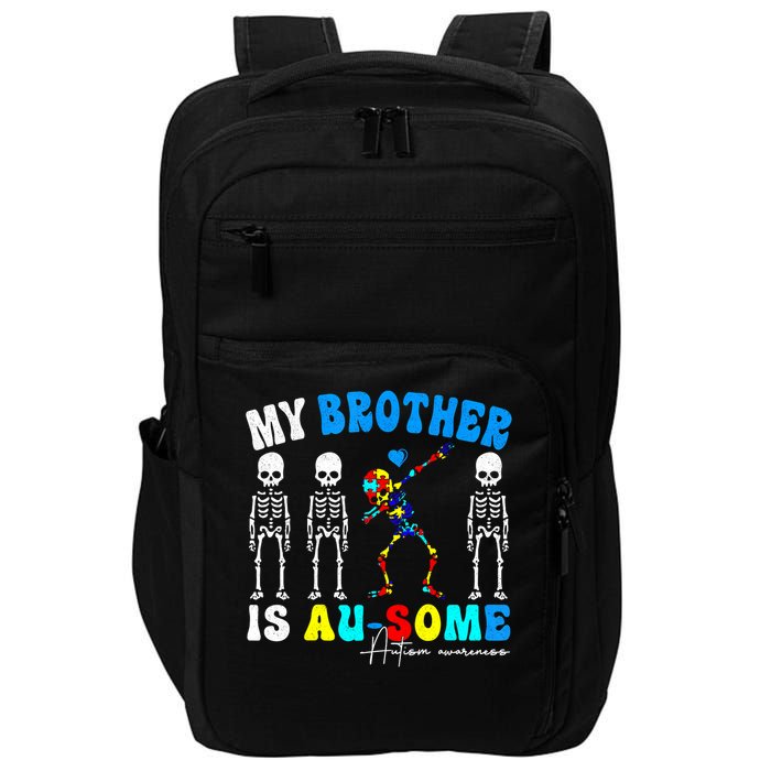 Autism Awareness Autism Squad Support Awesome  Impact Tech Backpack