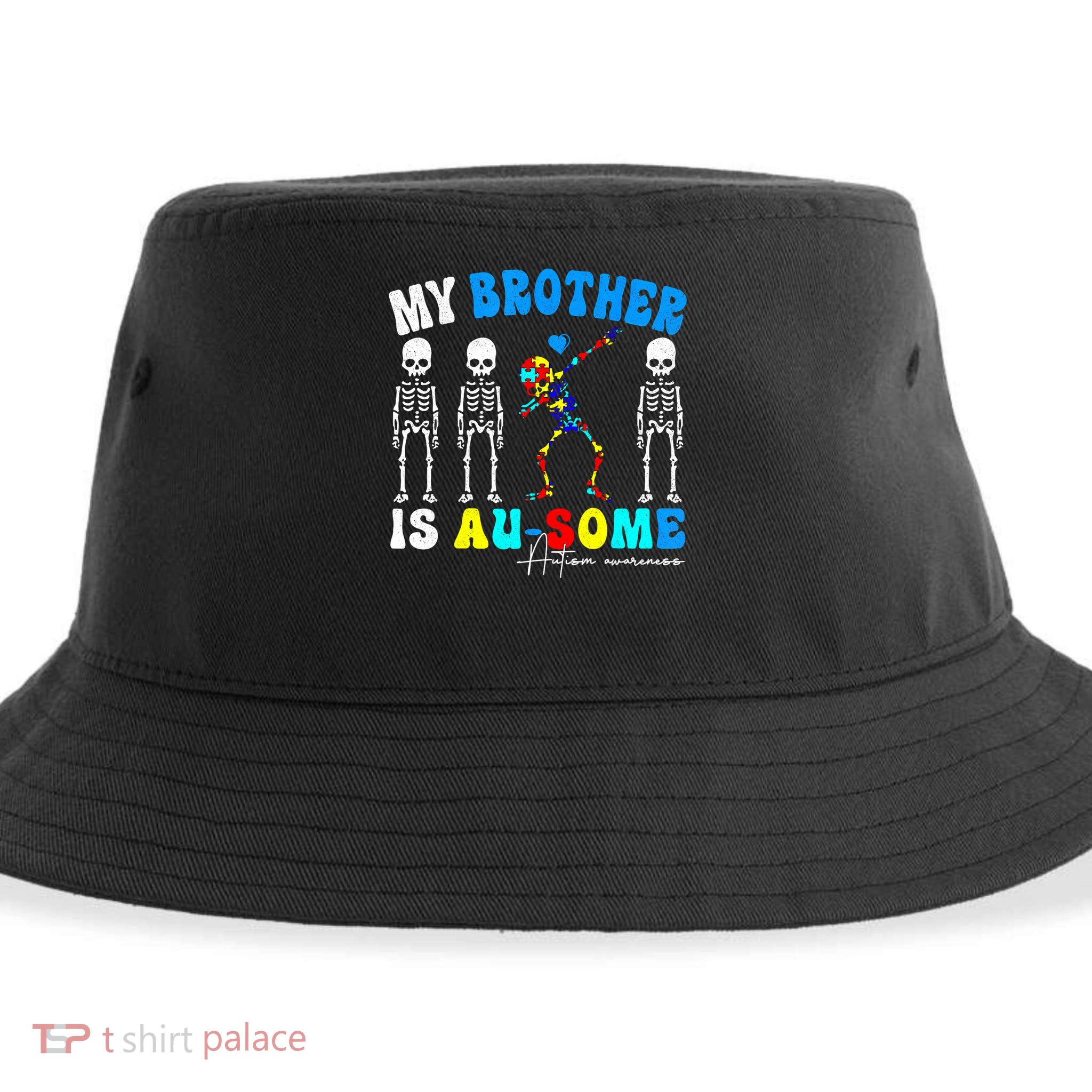 Autism Awareness Autism Squad Support Awesome  Sustainable Bucket Hat