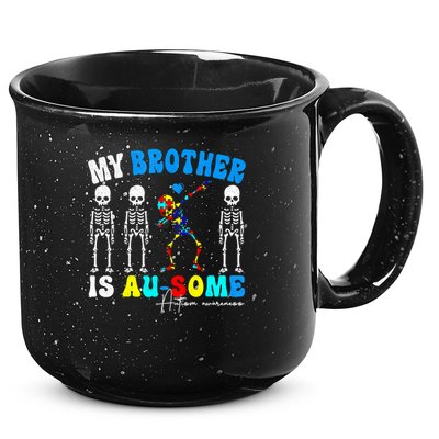 Autism Awareness Autism Squad Support Awesome  15oz Campfire Ceramic Mug