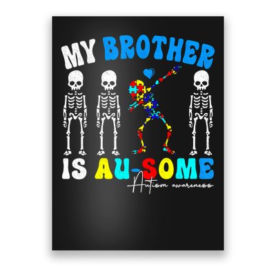 Autism Awareness Autism Squad Support Awesome  Poster