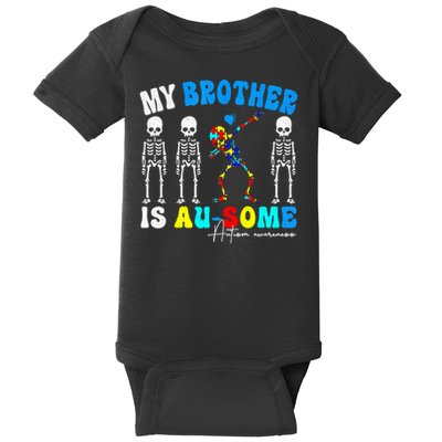 Autism Awareness Autism Squad Support Awesome  Baby Bodysuit