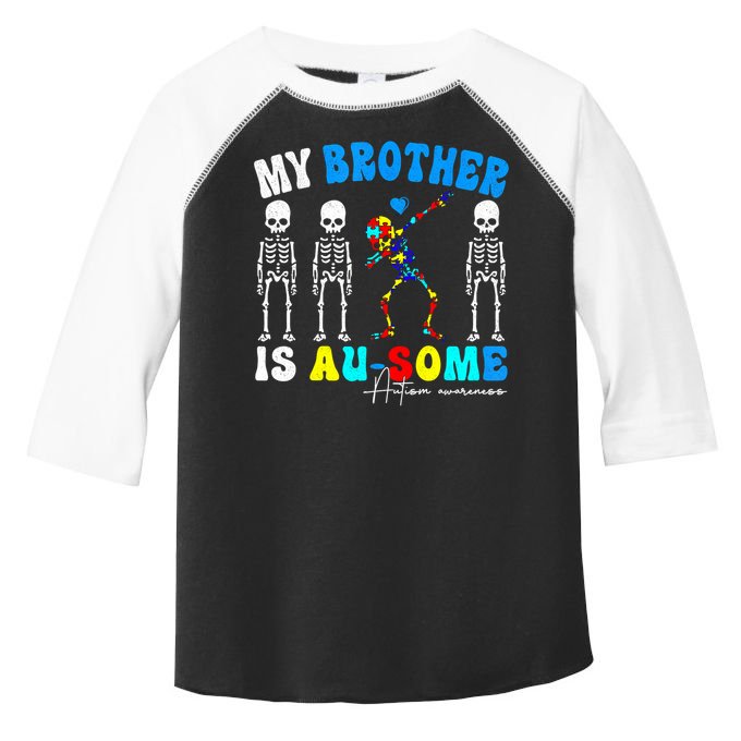 Autism Awareness Autism Squad Support Awesome  Toddler Fine Jersey T-Shirt
