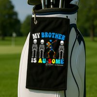 Autism Awareness Autism Squad Support Awesome  Golf Towel