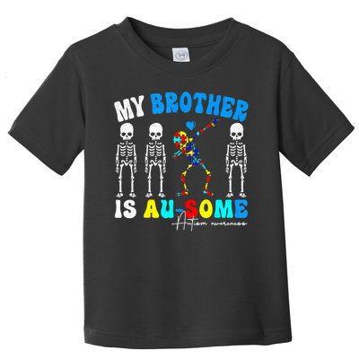 Autism Awareness Autism Squad Support Awesome  Toddler T-Shirt