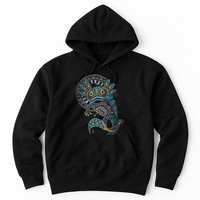 Axolotl Art Aztec Mexico Mexican Hoodie