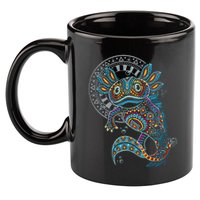 Axolotl Art Aztec Mexico Mexican 11oz C Handle Ceramic Mug