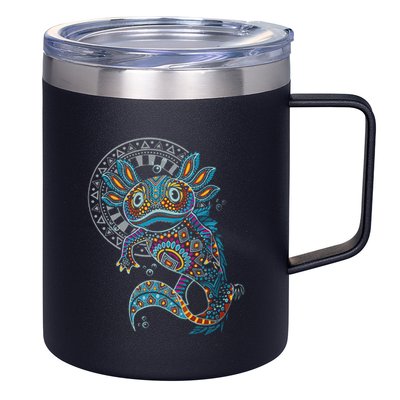 Axolotl Art Aztec Mexico Mexican 12oz Stainless Steel Coffee Mug