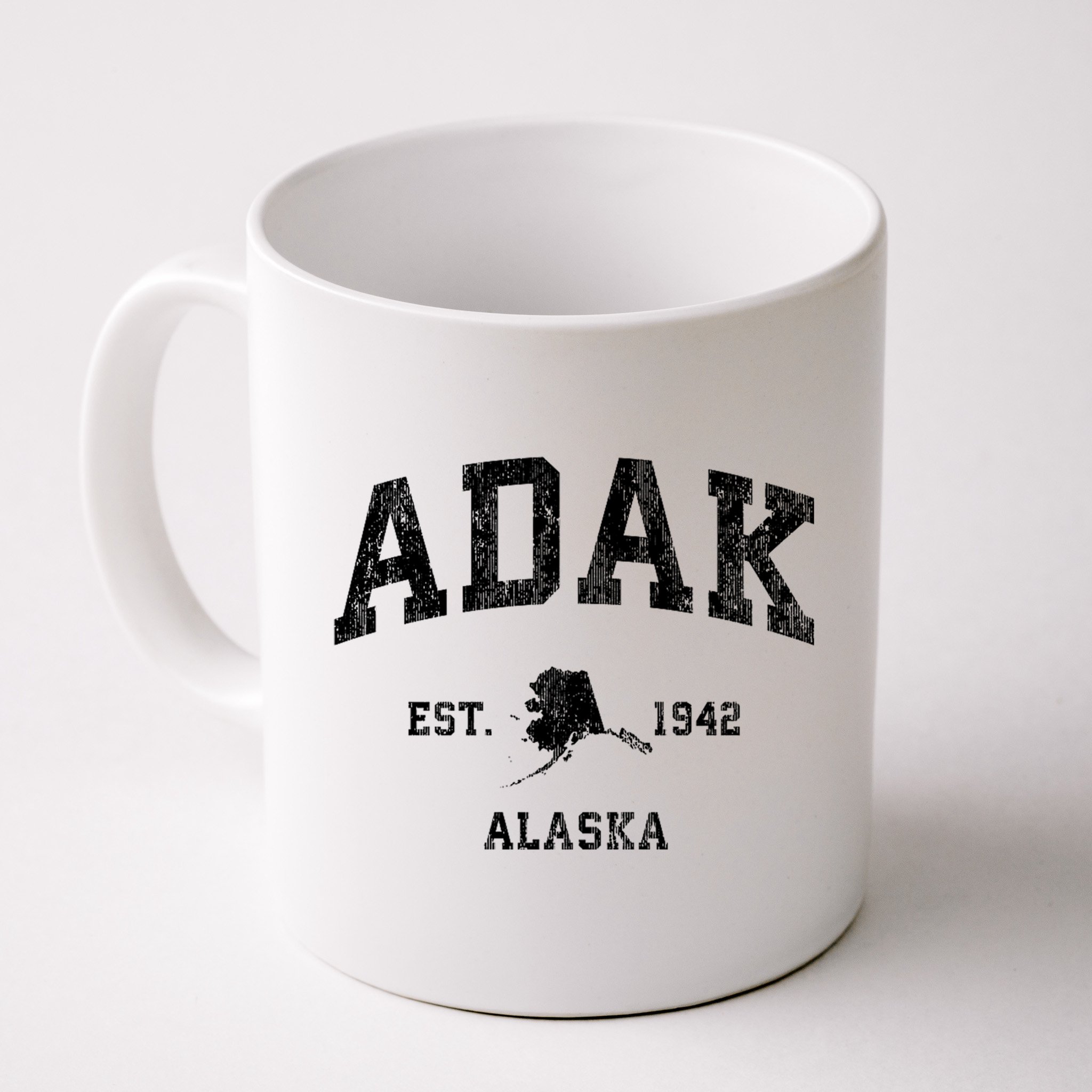 Adak Alaska Ak Vintage Athletic Sports Design Mug