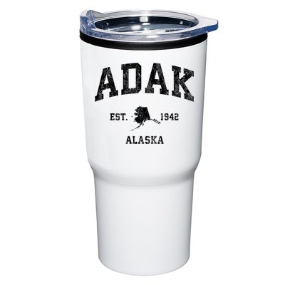 Adak Alaska Ak Vintage Athletic Sports Design Tumbler