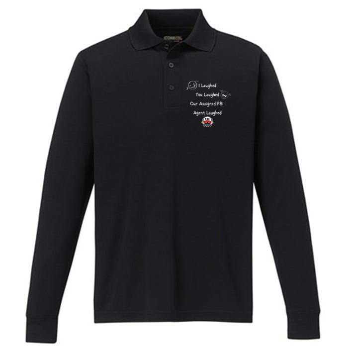 Assigned Agent Performance Long Sleeve Polo