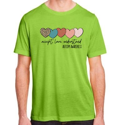 Autism Awareness Accept Love Understand Adult ChromaSoft Performance T-Shirt