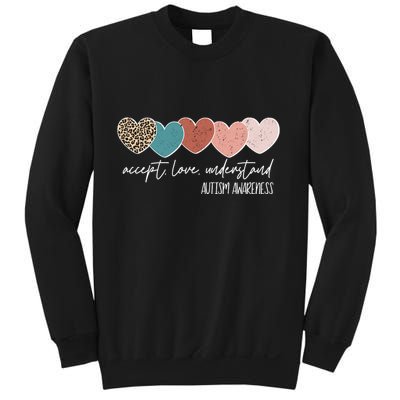 Autism Awareness Accept Love Understand Sweatshirt