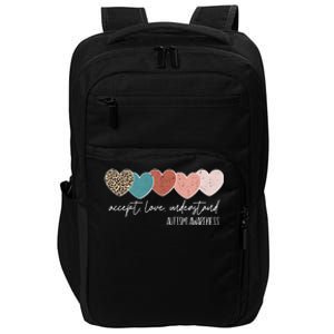 Autism Awareness Accept Love Understand Impact Tech Backpack