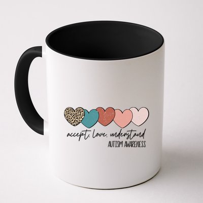 Autism Awareness Accept Love Understand Mug