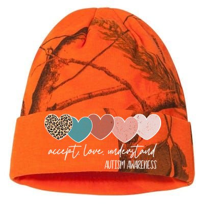 Autism Awareness Accept Love Understand Kati Licensed 12" Camo Beanie