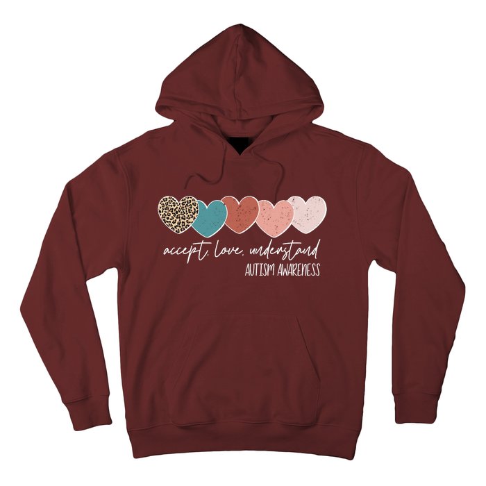 Autism Awareness Accept Love Understand Hoodie