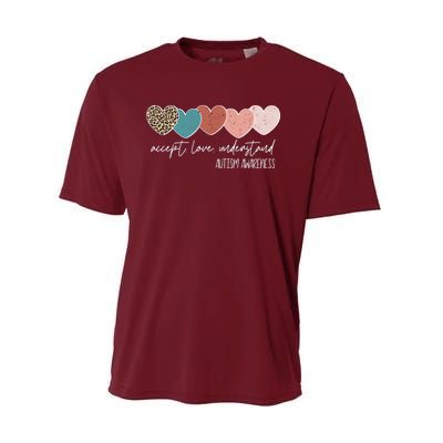 Autism Awareness Accept Love Understand Performance Sprint T-Shirt