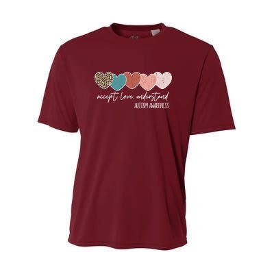 Autism Awareness Accept Love Understand Youth Performance Sprint T-Shirt