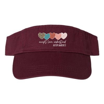 Autism Awareness Accept Love Understand Visor