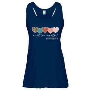 Autism Awareness Accept Love Understand Ladies Essential Flowy Tank