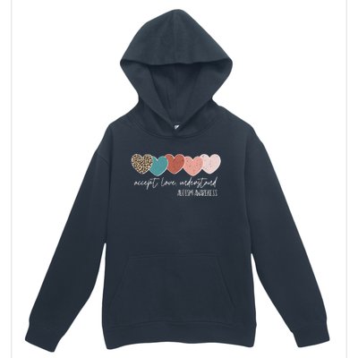 Autism Awareness Accept Love Understand Urban Pullover Hoodie