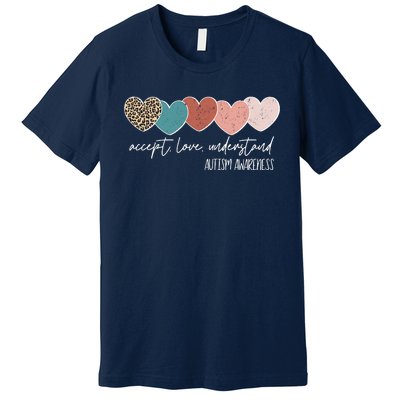 Autism Awareness Accept Love Understand Premium T-Shirt