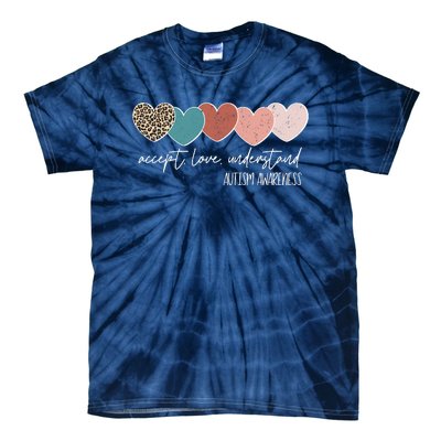 Autism Awareness Accept Love Understand Tie-Dye T-Shirt