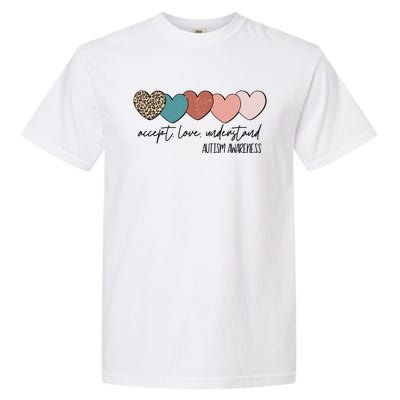 Autism Awareness Accept Love Understand Garment-Dyed Heavyweight T-Shirt