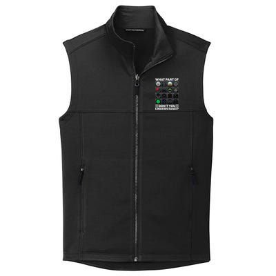 Airline Aircraft Airplane Pilot Tools Instruments Indicators Collective Smooth Fleece Vest