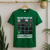 Airline Aircraft Airplane Pilot Tools Instruments Indicators T-Shirt